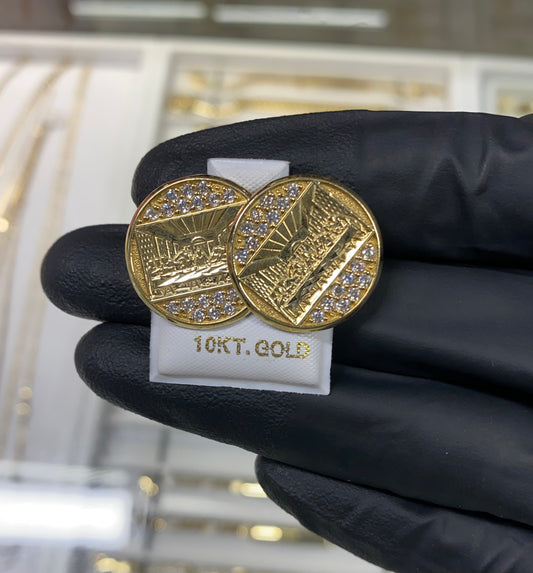 10k Last Supper Earrings