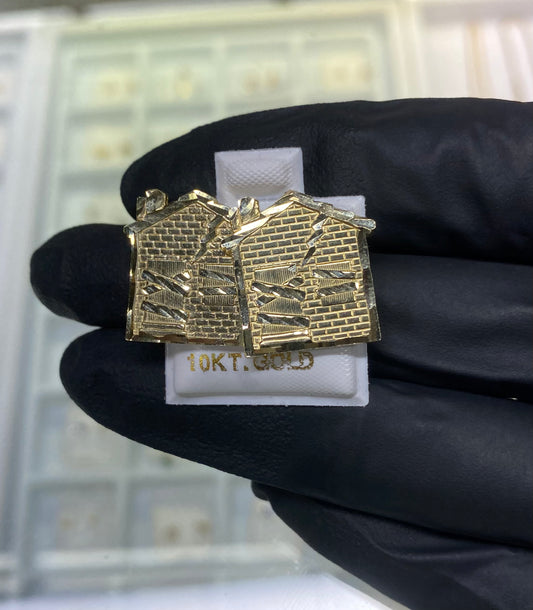 10k Trap House Earrings