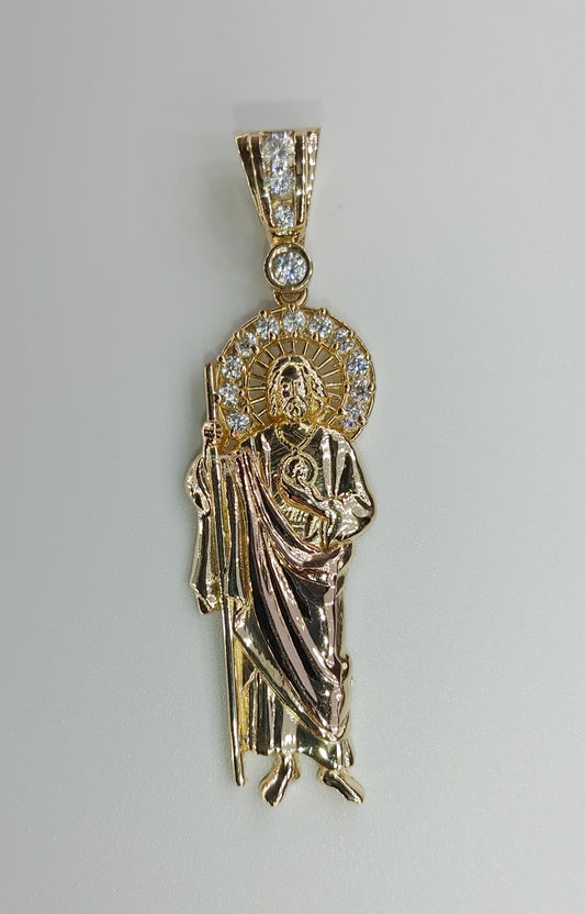 San Judas Pendant 14k Gold