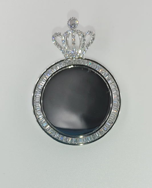 Round Sun Mirror Pendant